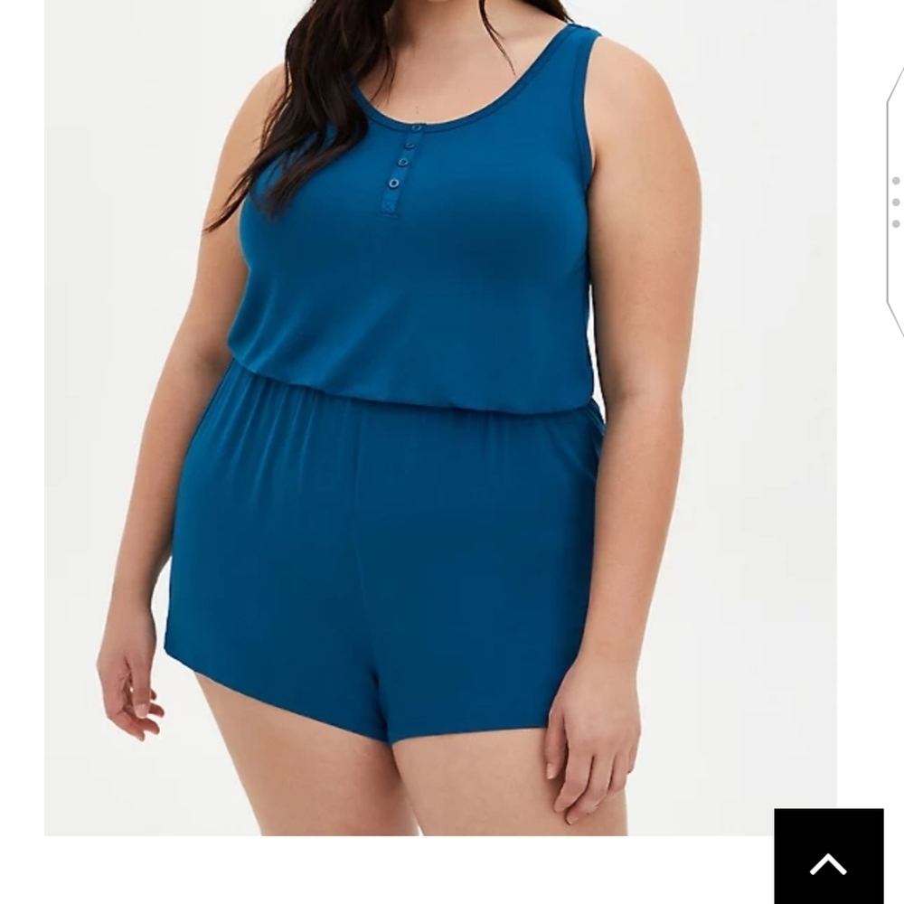 🆕 BLUE SUPER SOFT SLEEP ROMPER